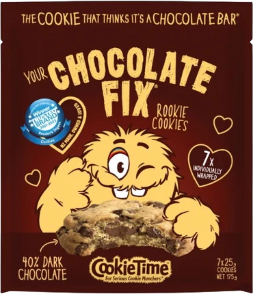 Cookie Time Rookie Chocolate Fix Cookie 7Pk