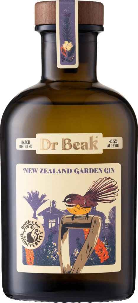 *Dr Beak NZ Garden Gin 45.5% 0.5L