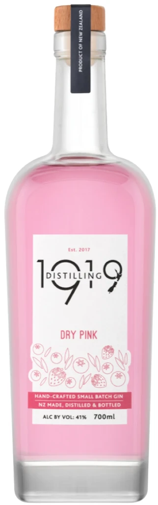 1919 Distilling Dry Pink Gin 41% 0.7L