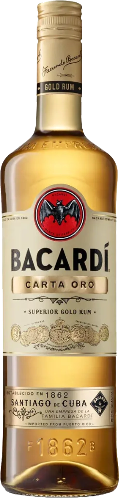 Bacardi Gold Rum Carta Oro 40% 1L