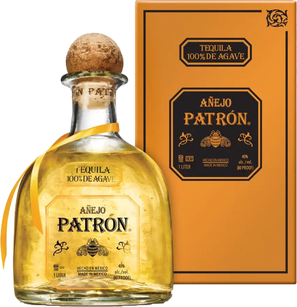 Patrón Tequila Añejo 40% 1L GP