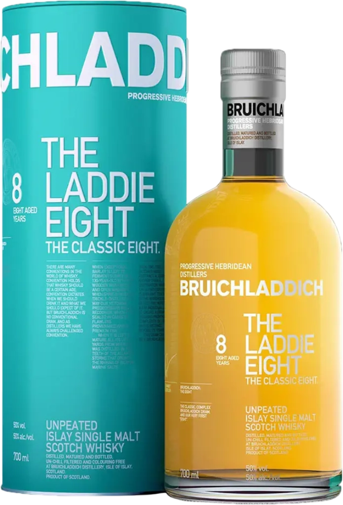 *Bruichladdich Laddie 8 50% 0.7L