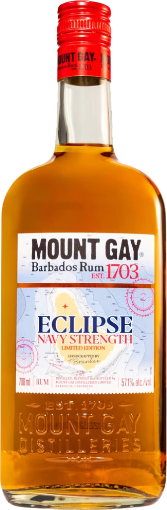 Mount Gay Eclipse Navy Strength 57.1% 0.7L