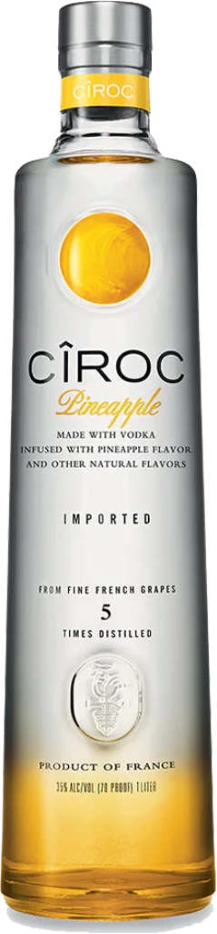 Ciroc Pineapple Vodka 37.5% 1L