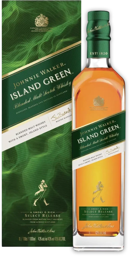 Johnnie Walker Island Green 43% 1L