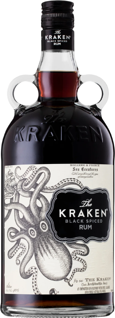 Kraken Black Spiced Rum 47% 1L