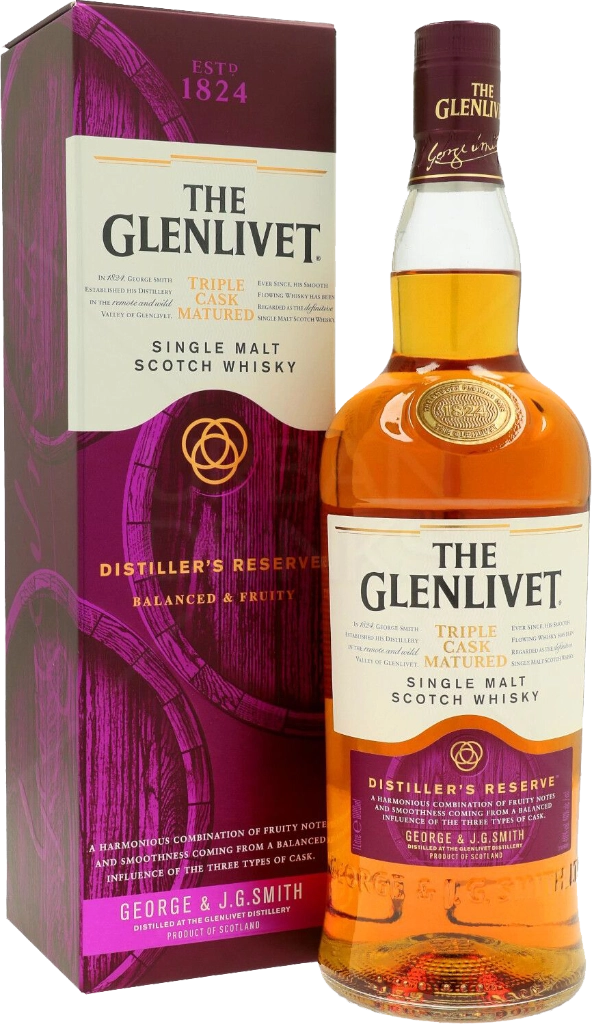 The Glenlivet TCM Distillers Reserve Single Malt 40% 1L
