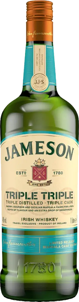 Jameson Triple Triple Marsala Cask Irish Whiskey 1L