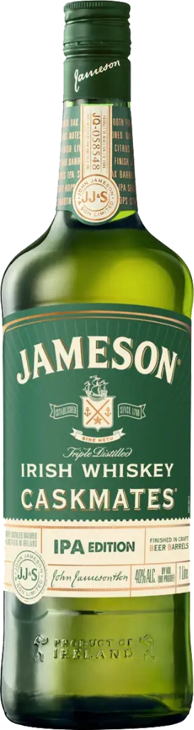 Jameson IPA Irish Whiskey 40% 1L