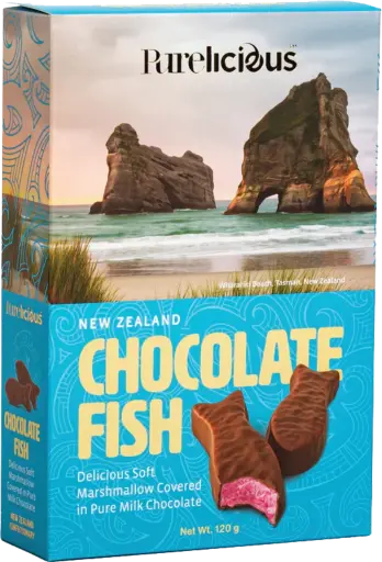Purelicious Sweets Boxed Chocolate Fish 120G