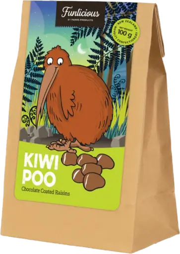 Funlicious Sweets Kiwi Poo 100G