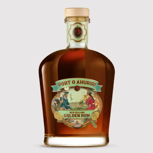 [AR010] *NDC Port O Ahuriri Golden Rum 42% 0.7L
