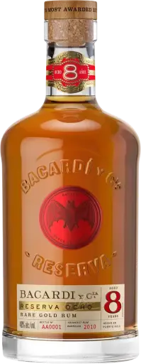 [AR011] Bacardi Aged 8 Years Reserva Ocho 40% 1L