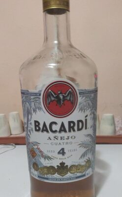 [AR012] Bacardi Anejo Cuatro Aged 4 years 40% 1L