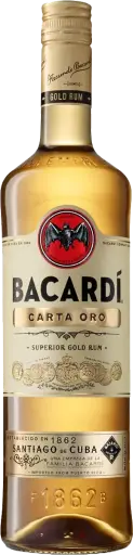 [AR014] Bacardi Gold Rum Carta Oro 40% 1L