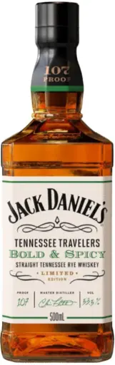 [AA077] *Jack Daniel's Tennessee Travellers Bold & Spicy 53.5% 0.5L