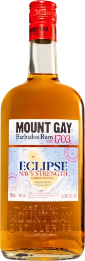 [AR019] Mount Gay Eclipse Navy Strength 57.1% 0.7L