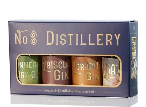 [AG062] No8 Distillery Gin Gift Box 4x50Ml 42%
