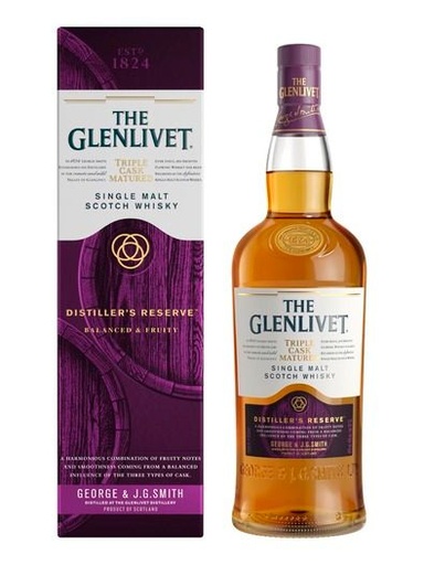 [AA062] The Glenlivet TCM Distillers Reserve Single Malt 40% 1L