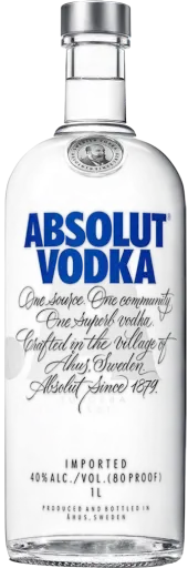 [AV002] Absolut Original Vodka 40% 1L