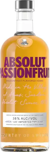 [AV003] Absolut Passionfruit Vodka 38% 1L