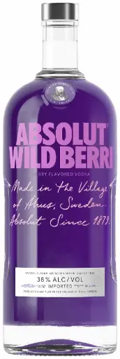 [AV006] Absolut WildBerri Vodka 38% 1L