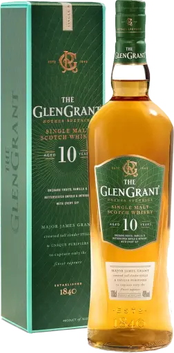 [AA053] *Glen Grant 10YO Single Malt 40% 1L