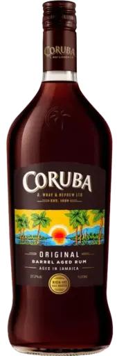 [AR003] Coruba Original Dark Rum 37% 1L