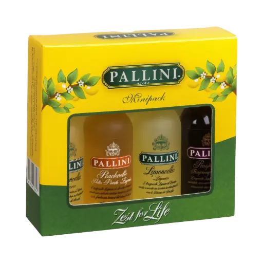 [AL012] *Pallini Limoncello Mini - 4 X 50Ml Pack 0.2L