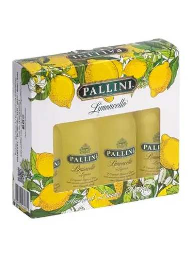 [AL012] Pallini Limoncello Mini - 4 X 50Ml Pack 0.2L