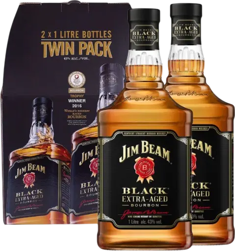 [AA009] Jim Beam Black Extra Aged Twin Pack 2x1L 43%