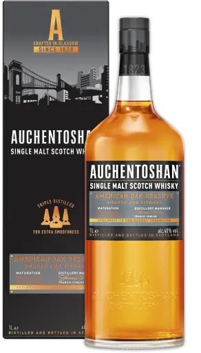 [AA050] Auchentoshan American Oak 40% 1L GP