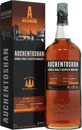 [AA051] Auchentoshan Dark Oak 43% 1L GP